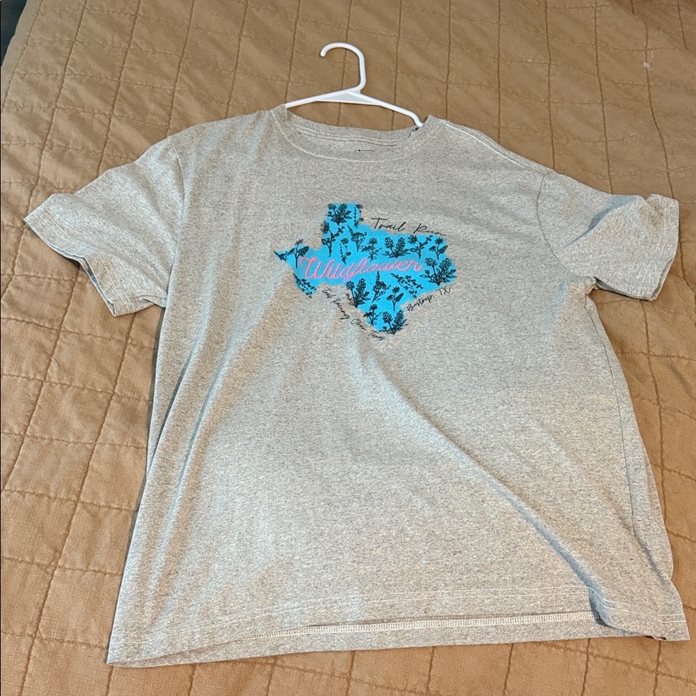 Gray Graphic Kids T-Shirt